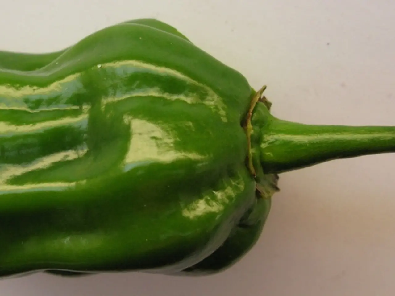 In the center of the image a capsicum is present.