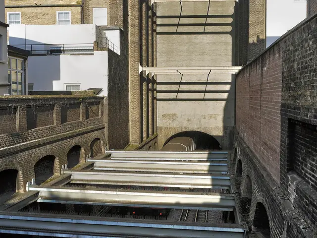 Dusseldorf's Nordstrasse Subway Station Continues to Be Shut Down, Yet Trains' Windows Remain...